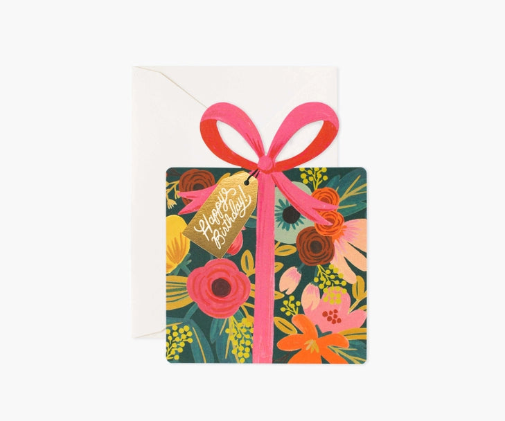 Birthday Present Greeting Card - Eden Lifestyle