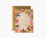 Garden Party Birthday Greeting Card - Eden Lifestyle