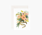 Best Wishes Bouquet Greeting Card - Eden Lifestyle