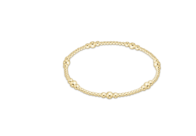 Enewton Classic Purpose Gold 4mm Bead Bracelet - Eden Lifestyle