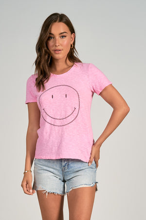 Pink Happy Tee - Eden Lifestyle