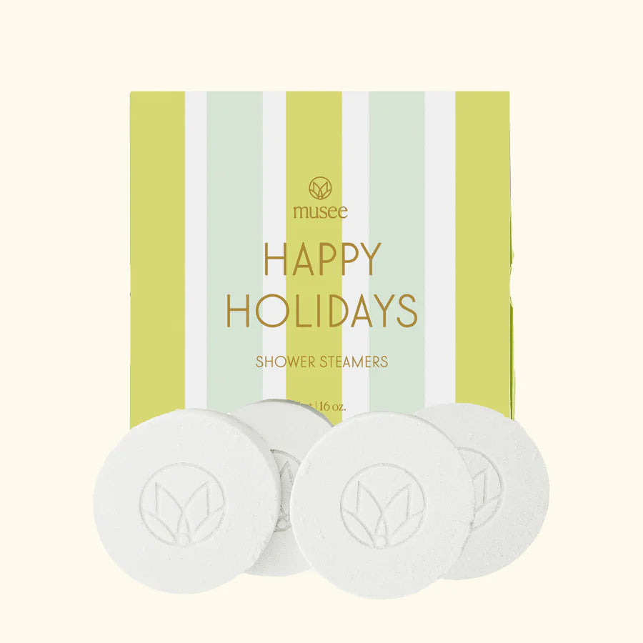 Happy Holidays Shower Steamers - Eden Lifestyle