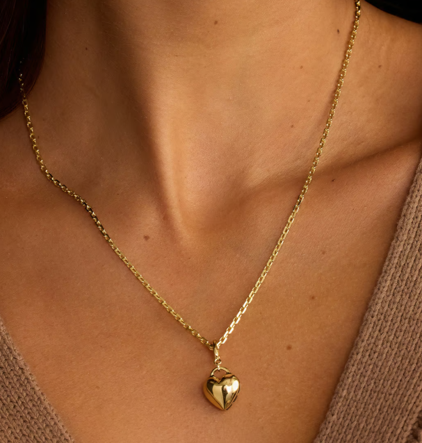 Heart Stud Parker Charm - Eden Lifestyle
