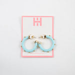 Hoo Hoop Earring Minis - Surf with Gold Balls - Eden Lifestyle