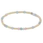hope unwritten gemstone bracelet - hot mess ss25