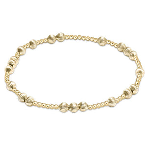 Enewton Hope Unwritten Dignity 4mm Bead Bracelet - Gold - Eden Lifestyle
