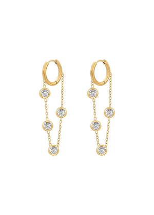 Elizabeth Huggie Hoops - Eden Lifestyle
