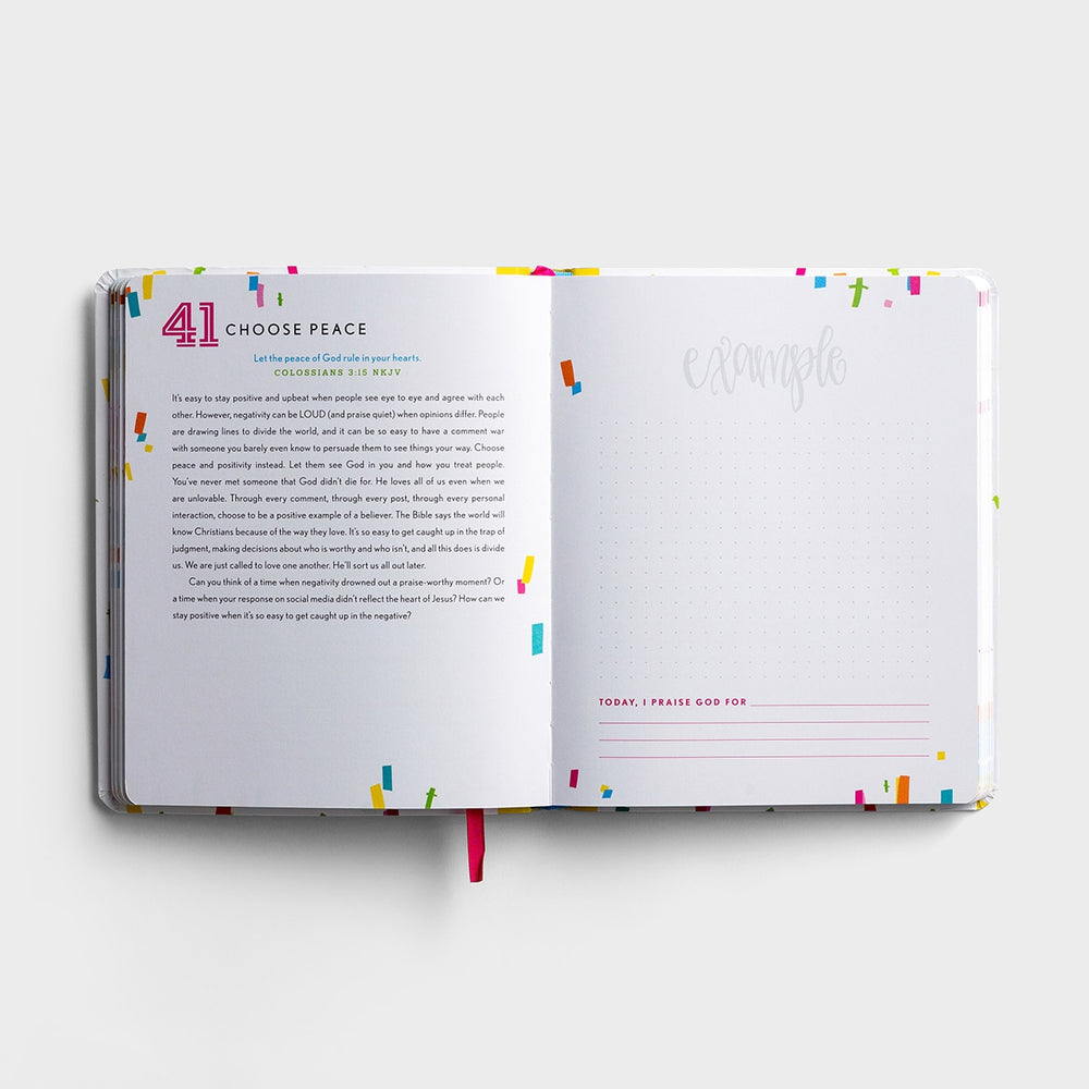 Maghon Taylor - 100 Days of Praise & Positivity - Devotional Journal - Eden Lifestyle