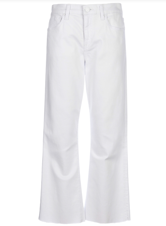 Kelsey Raw Hem High Waist Ankle Flare Jeans - Eden Lifestyle