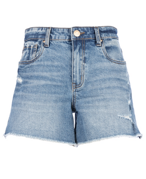 KUT from the Kloth Jane High Rise Short with Fray (Incorprated) - Eden Lifestyle
