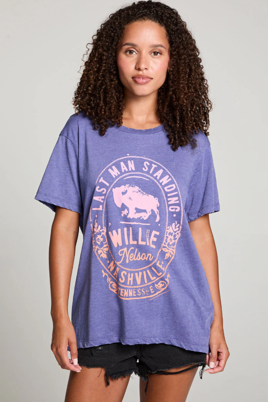 Willie Nelson Last Man Standing Tee - Eden Lifestyle