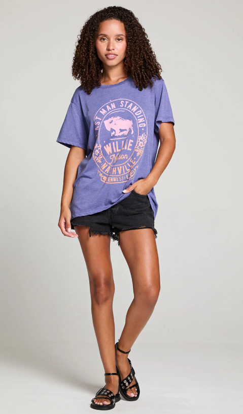 Willie Nelson Last Man Standing Tee - Eden Lifestyle