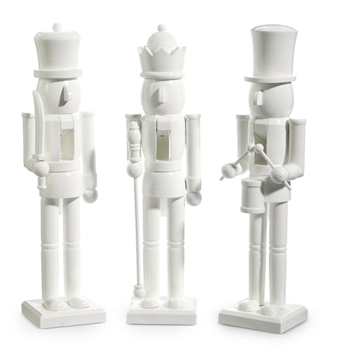 Medium White Nutcracker - Eden Lifestyle