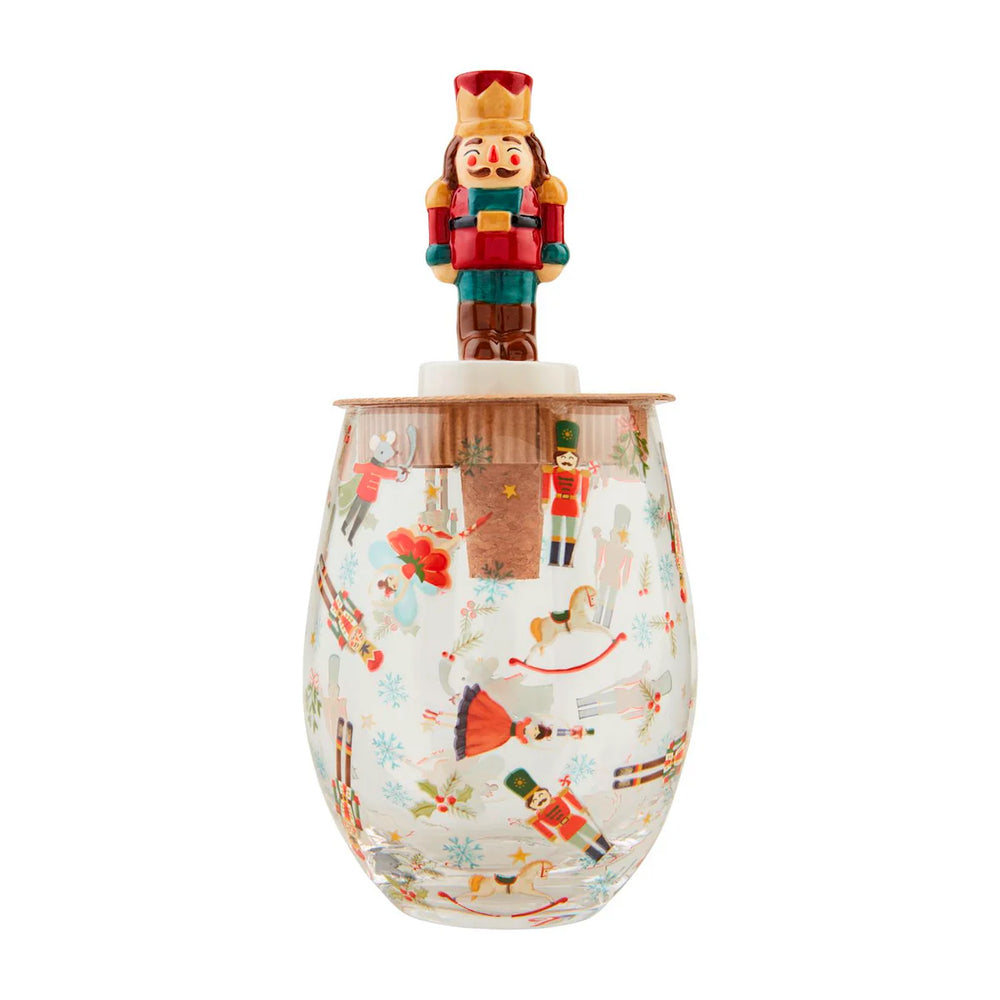 Christmas Wine Glass - Eden Lifestyle