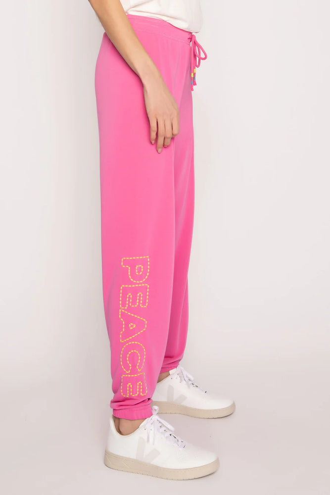Love Neon Dream Hot Pink Long Sleeve Top and Pant Set - Eden Lifestyle