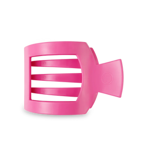 Paradise Pink Large Flat Square Hair Clip - Eden Lifestyle