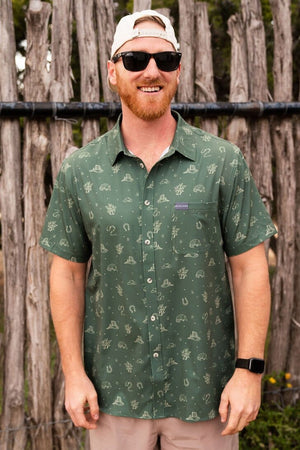 Performance Button Up - Out West - Eden Lifestyle