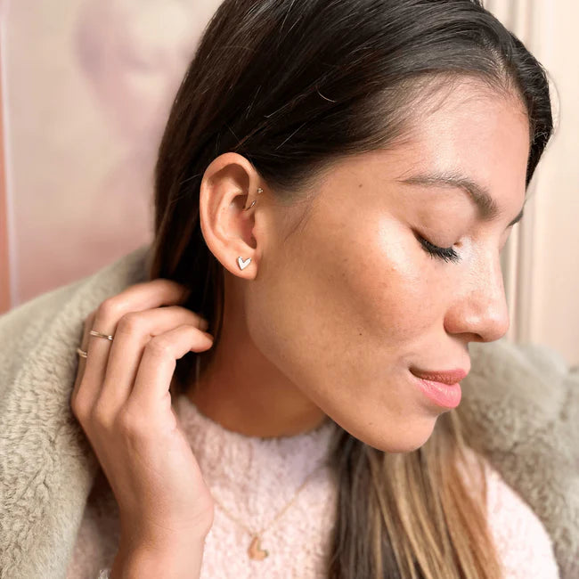 Pink Sweetheart Studs - Eden Lifestyle