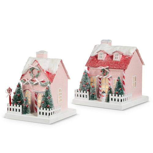 Pink Mini House - Light Up - Eden Lifestyle
