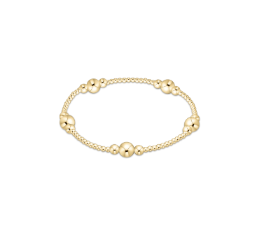 Enewton Classic Purpose Gold 6mm Bead Bracelet - Eden Lifestyle