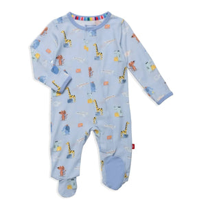 Magnetic Me by Magnificent Baby Ready Jet Go Modal Magnetic Parent Favorite Footie - Eden Lifestyle
