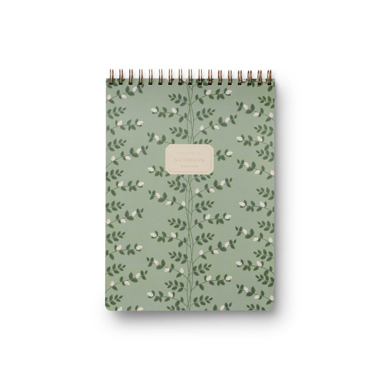 Climbing Vines Large Top Spiral Notebook - Eden Lifestyle