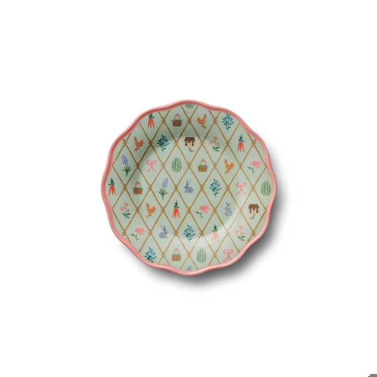 Spring Farm Melamine Assorted Dessert Plates - Eden Lifestyle