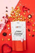 Poppy Handcrafted Popcorn Valentine's Salted Caramel Market Bag - Eden Lifestyle