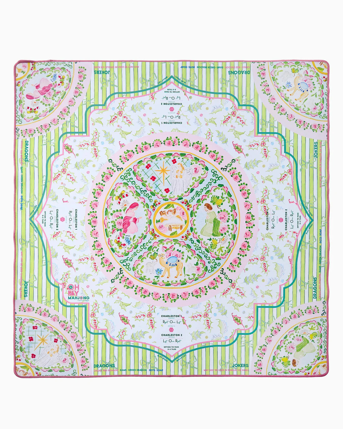 Silent Night Mahjong Mat - Eden Lifestyle