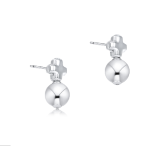 Enewton Signature Cross Small Sterling Stud Classic Sterling - Eden Lifestyle