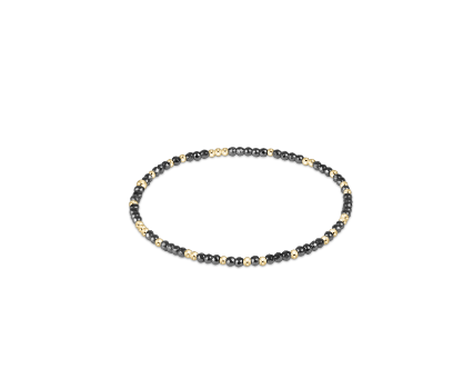 Enewton Hope Unwritten Silver Faceted Hematite 2mm Bead Bracelet - Eden Lifestyle