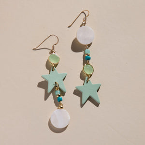 Spearmint Kira Earrings - Eden Lifestyle