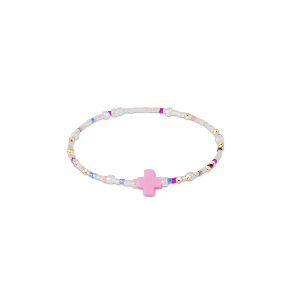 Enewton Egirl Hope Unwritten Signature Cross Bracelet