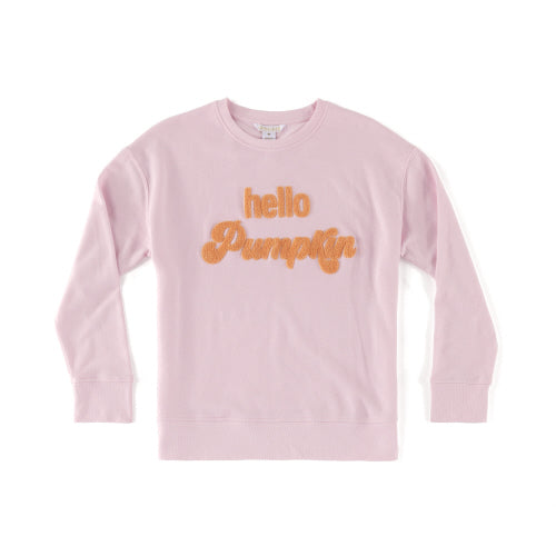 Hello Pink Pumpkin Sweatshirt - Eden Lifestyle