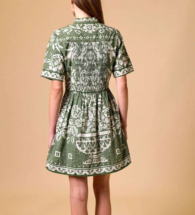 Starling Mini Dress | Verdant Flight - Eden Lifestyle