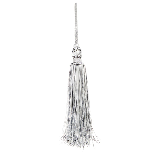Silver Tinsel Ornament - Eden Lifestyle
