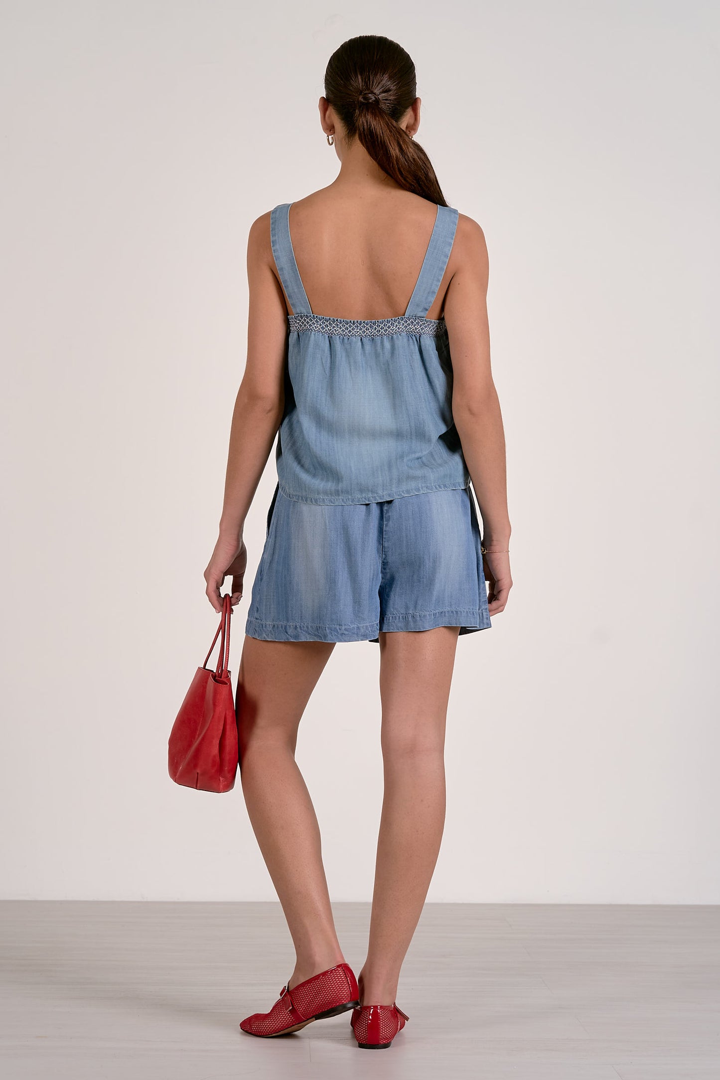 Denim Wash Shorts - Eden Lifestyle