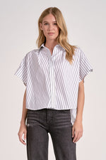 Striped Collared Shirt
