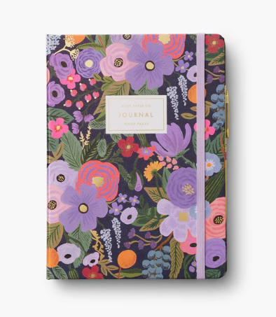 Violet Garden Party Journal with Pen - Eden Lifestyle