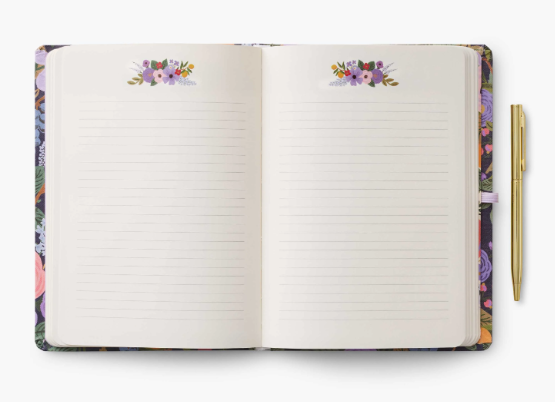 Violet Garden Party Journal with Pen - Eden Lifestyle