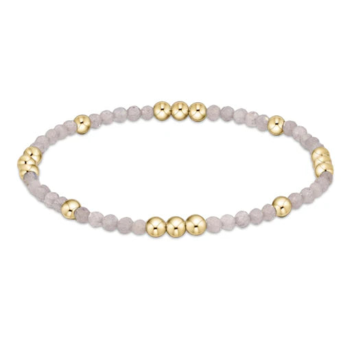 Enewton Worthy Pattern 3mm Bead Bracelet - Labradorite - Eden Lifestyle