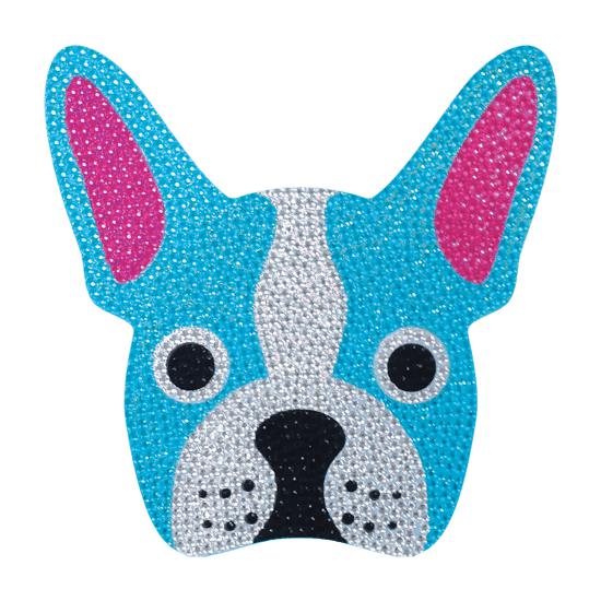 Iscream, Gifts - Kids Misc,  French Bulldog Rinestone Decal