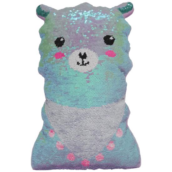 Iscream, Gifts - Kids Misc,  Llama Reversible Sequin Pillow