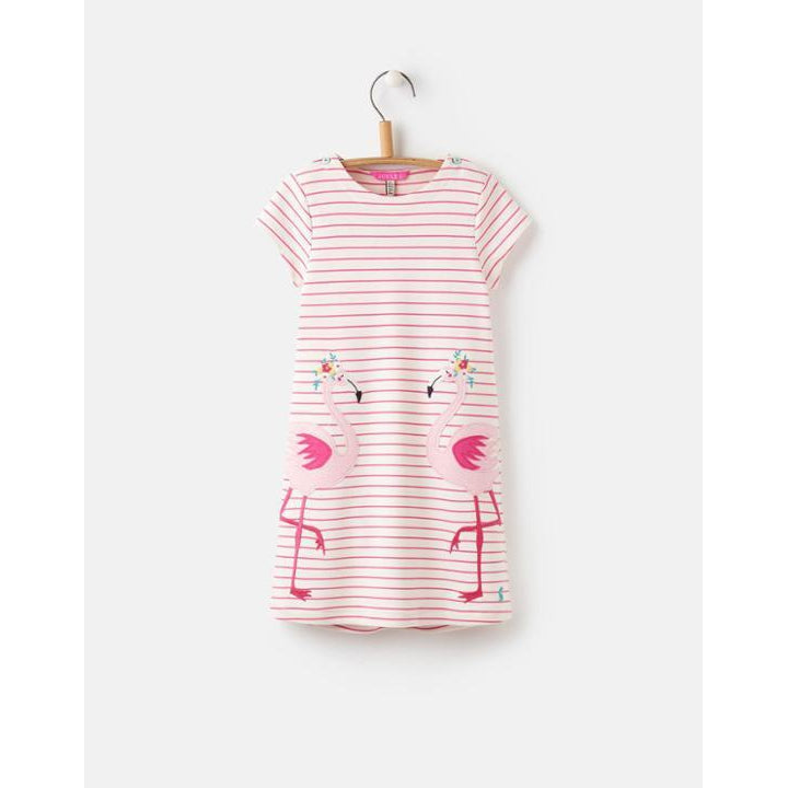 Joules Kaye Applique Jersey Dress
