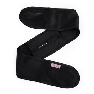 Satin Sleep Headband - Black - Eden Lifestyle