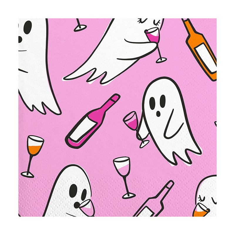 Beverage Napkins - Drinking Ghosts - Eden Lifestyle