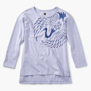 Tea Collection, Girl - Shirts & Tops,  Crane Tunic Top