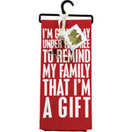 Primitives By Kathy, Home - Decorations,  Towel & Cutter Set - Remind Family That I'm A Gift