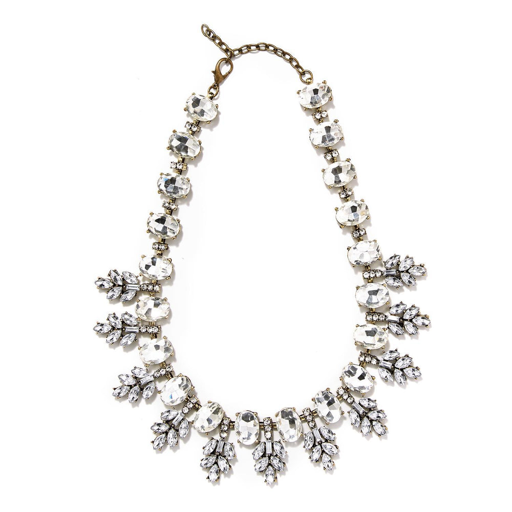 Eden Lifestyle, Accessories - Jewelry,  Crystal Statement Necklace