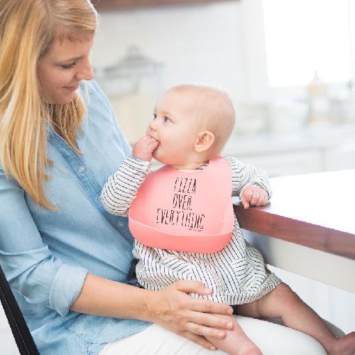 Bella Tunno, Baby - Feeding,  Bella Tunno Pizza Over Wonder Bib